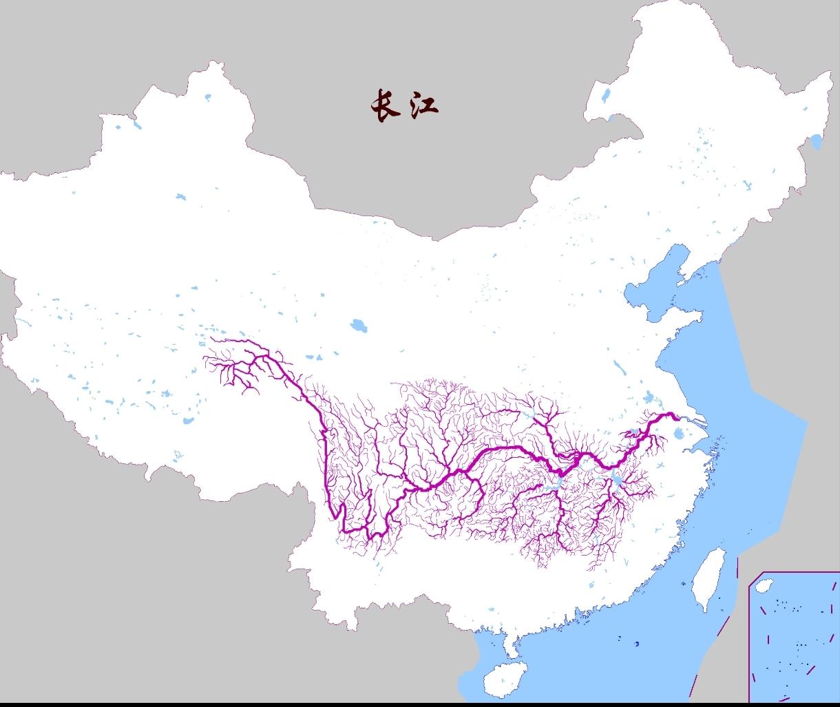 6300公里的长江，曾险些流向国外。它从青藏高原奔涌而下，起初和澜沧江、怒江并肩