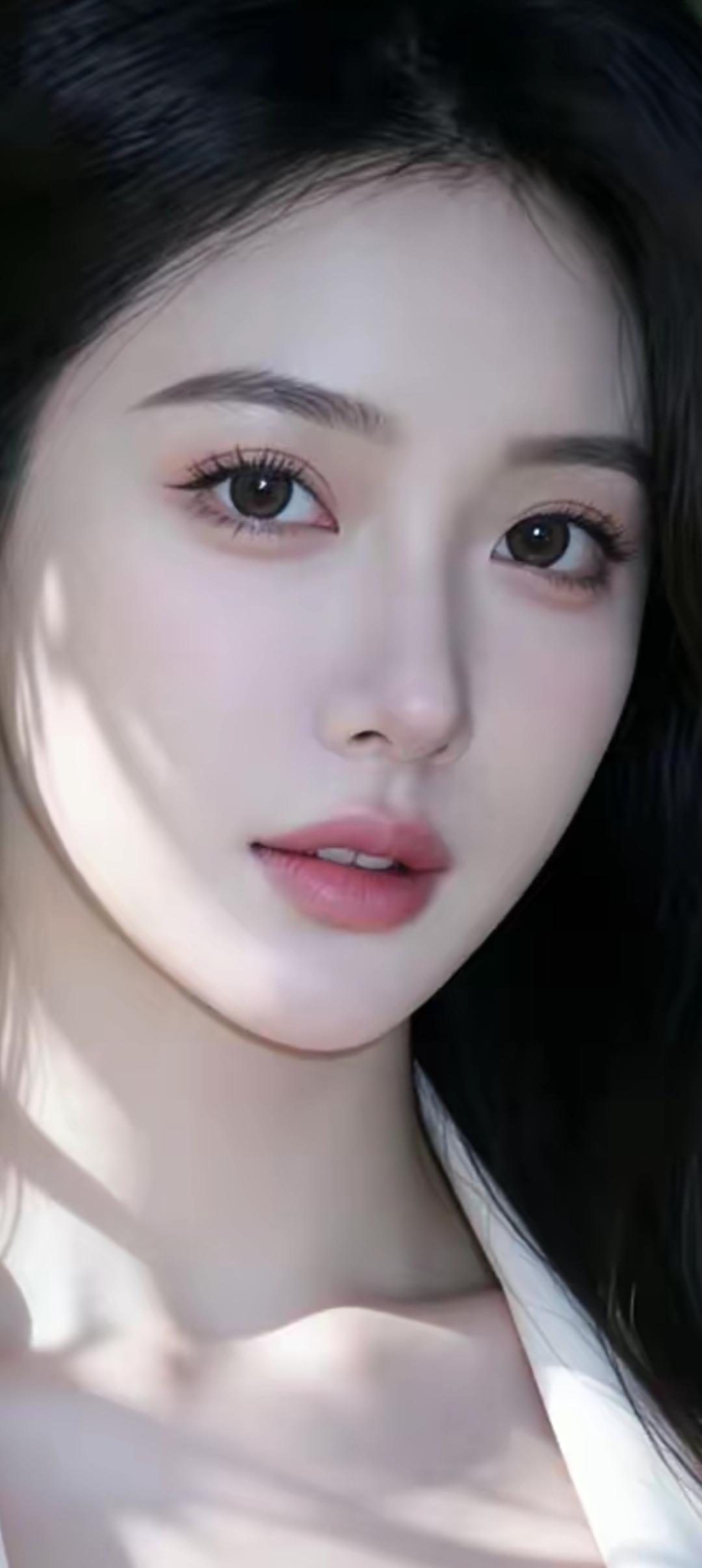 这姑娘看起来真清秀。