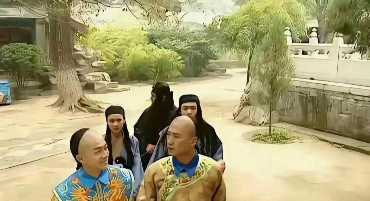 小时候看《还珠格格》都没有发现的穿帮镜头