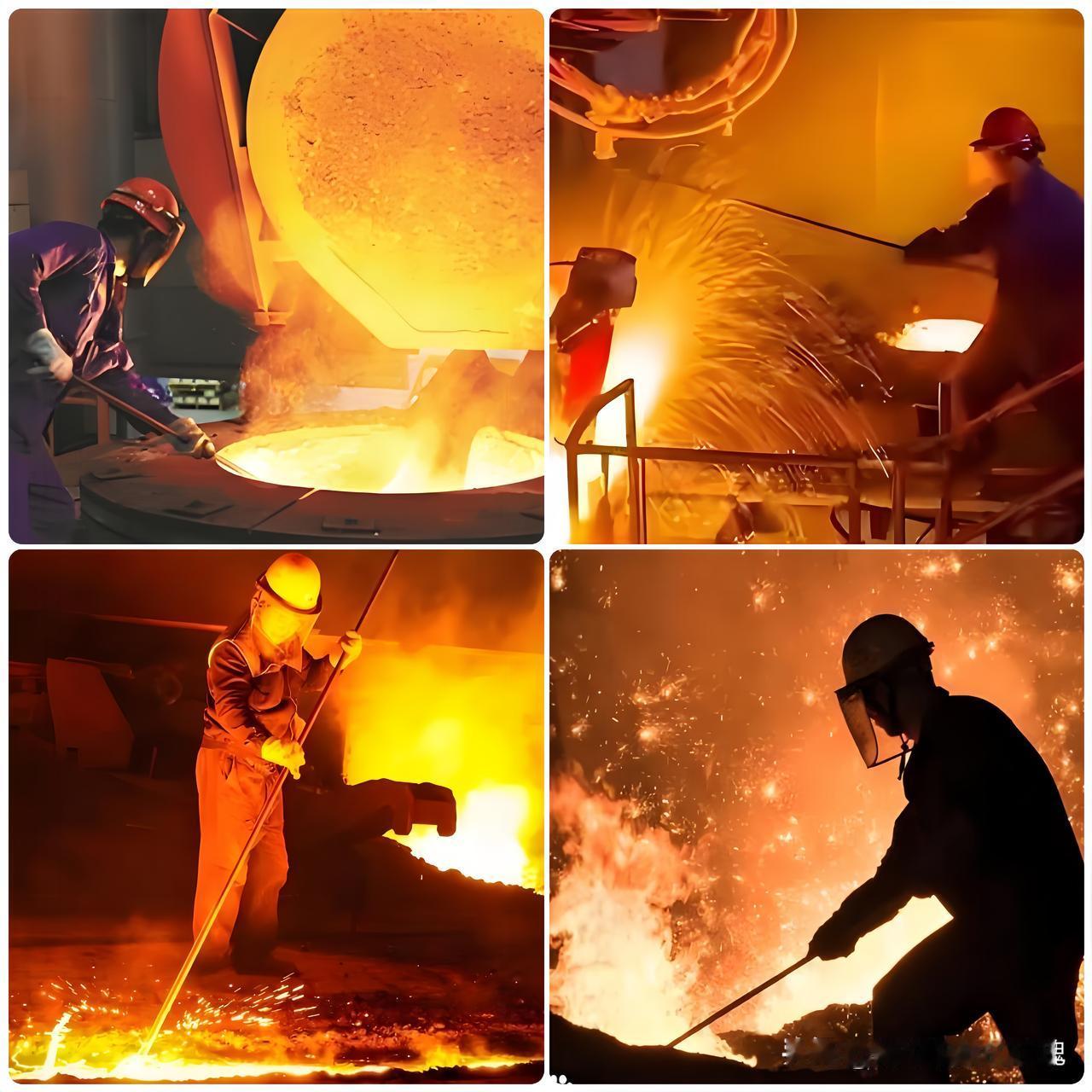 谁规定步数少就是偷懒？包钢5人12小时炼15炉钢，真相太戳心！你见过凌晨