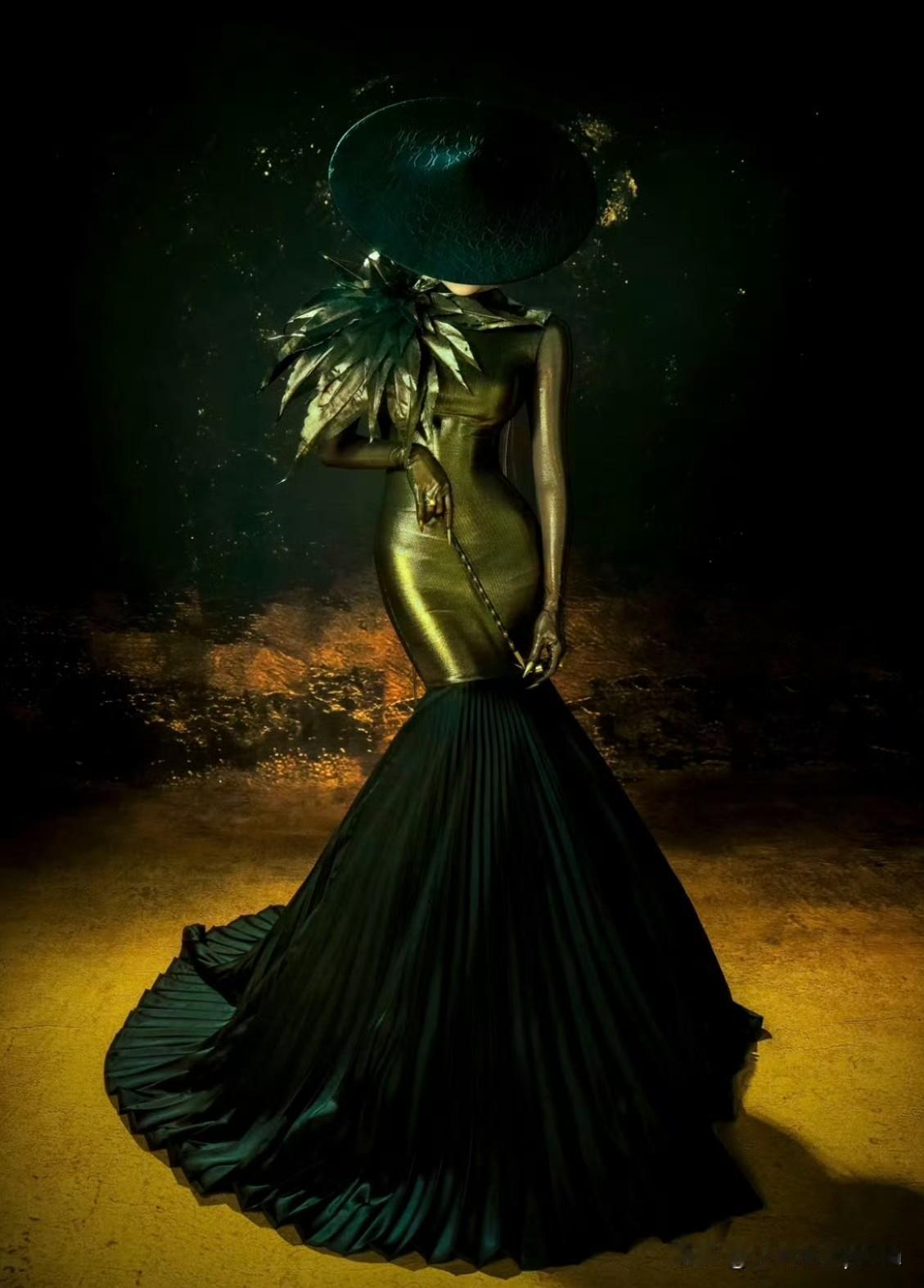 哇，热巴这身造型真是绝了！完全就是摩登女郎本郎啊！黑白滤镜一加，那种又冷艳又