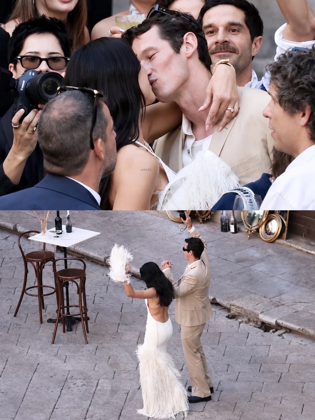相恋2年的最美异性恋在意大利举办了婚礼
