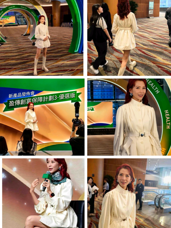 蔡少芬这个人现在根本禁不起细看离远点看吧这个人是又瘦又高，感觉很有气