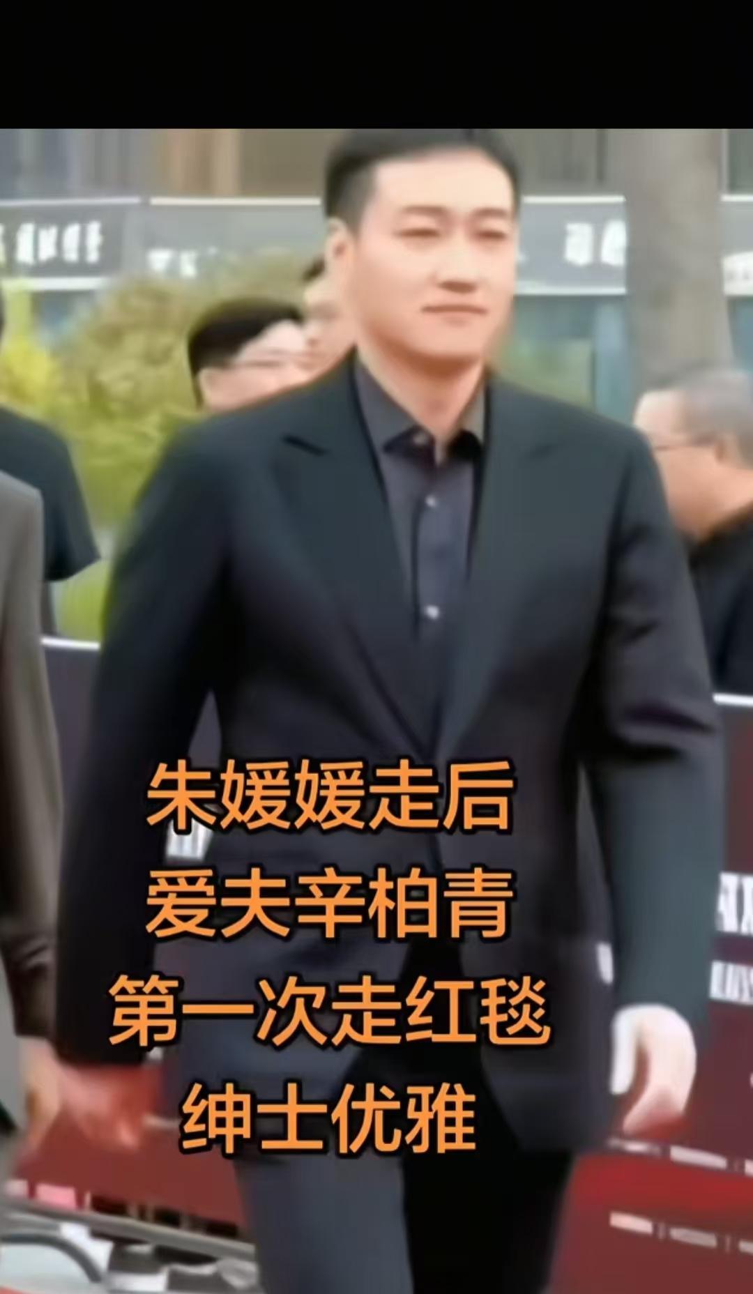 闪光灯追着他。红毯尽头没有她。辛柏青走上来的那一刻，西服领口别着枚极小的银色