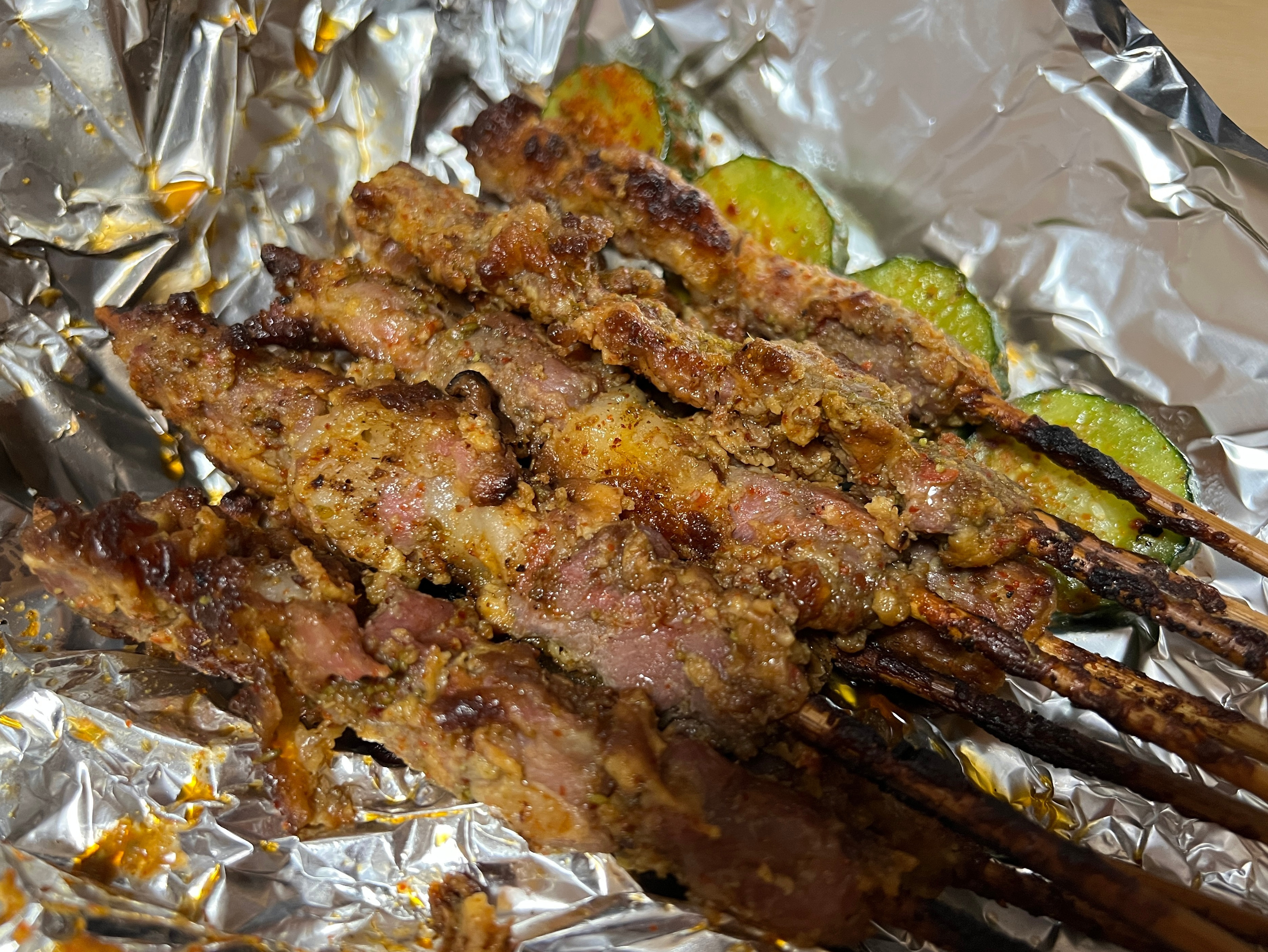 挂糊羊肉串yyds！​​​