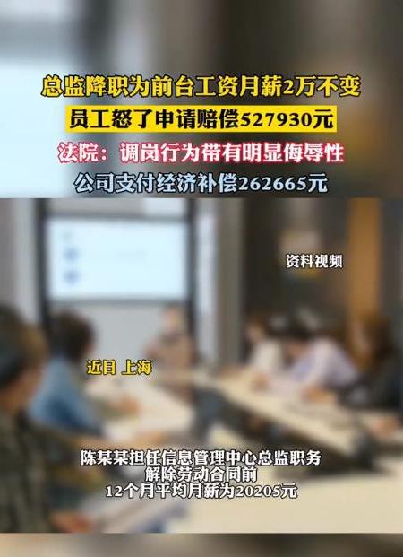 “这就是变相裁员的手段！”上海，女子努力坐上了总监一职，公司却因绩效不好将她的总