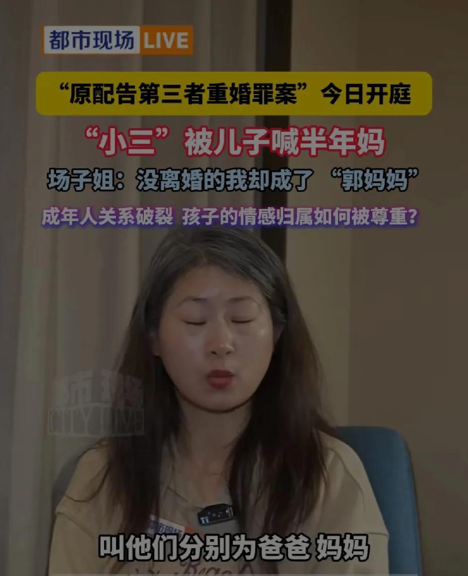 场子姐13岁的儿子叫了小三潘某某半年的妈妈，真的是杀人诛心啊！潘某某和场子姐的老