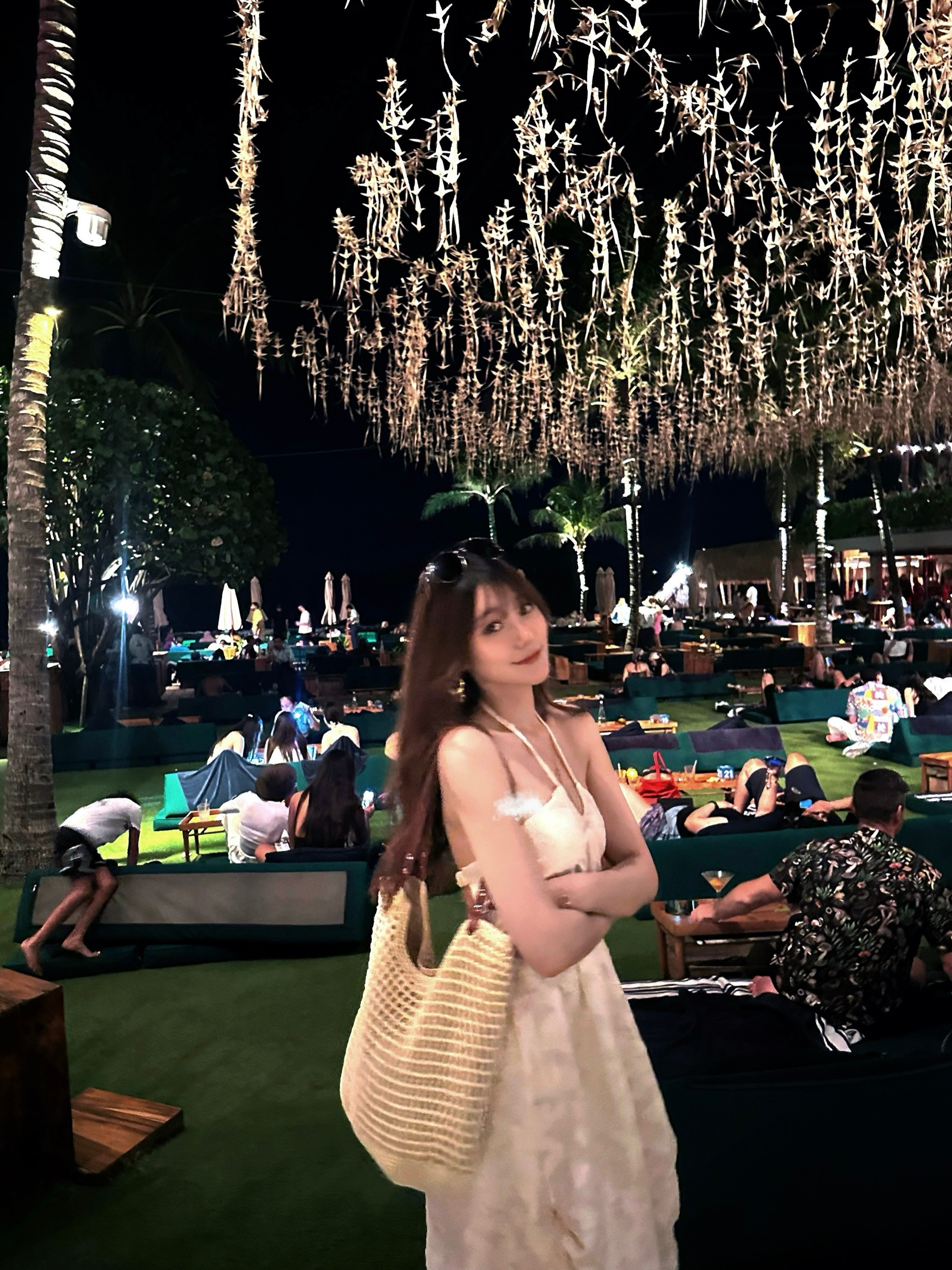 🌇巴厘岛粉紫落日观赏地来巴厘岛一定要去土豆头酒店beachclub看落日[哇