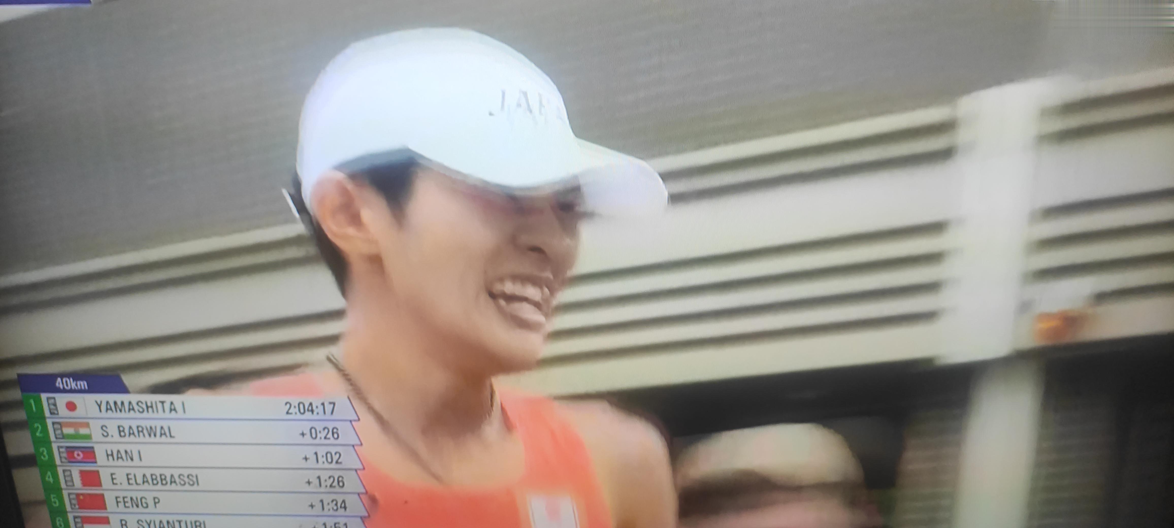 亚运会田径赛事男子马拉松刚刚结束了二个多小时的比拼，日本🇯🇵名将山下一贵以2小时10分49秒夺冠