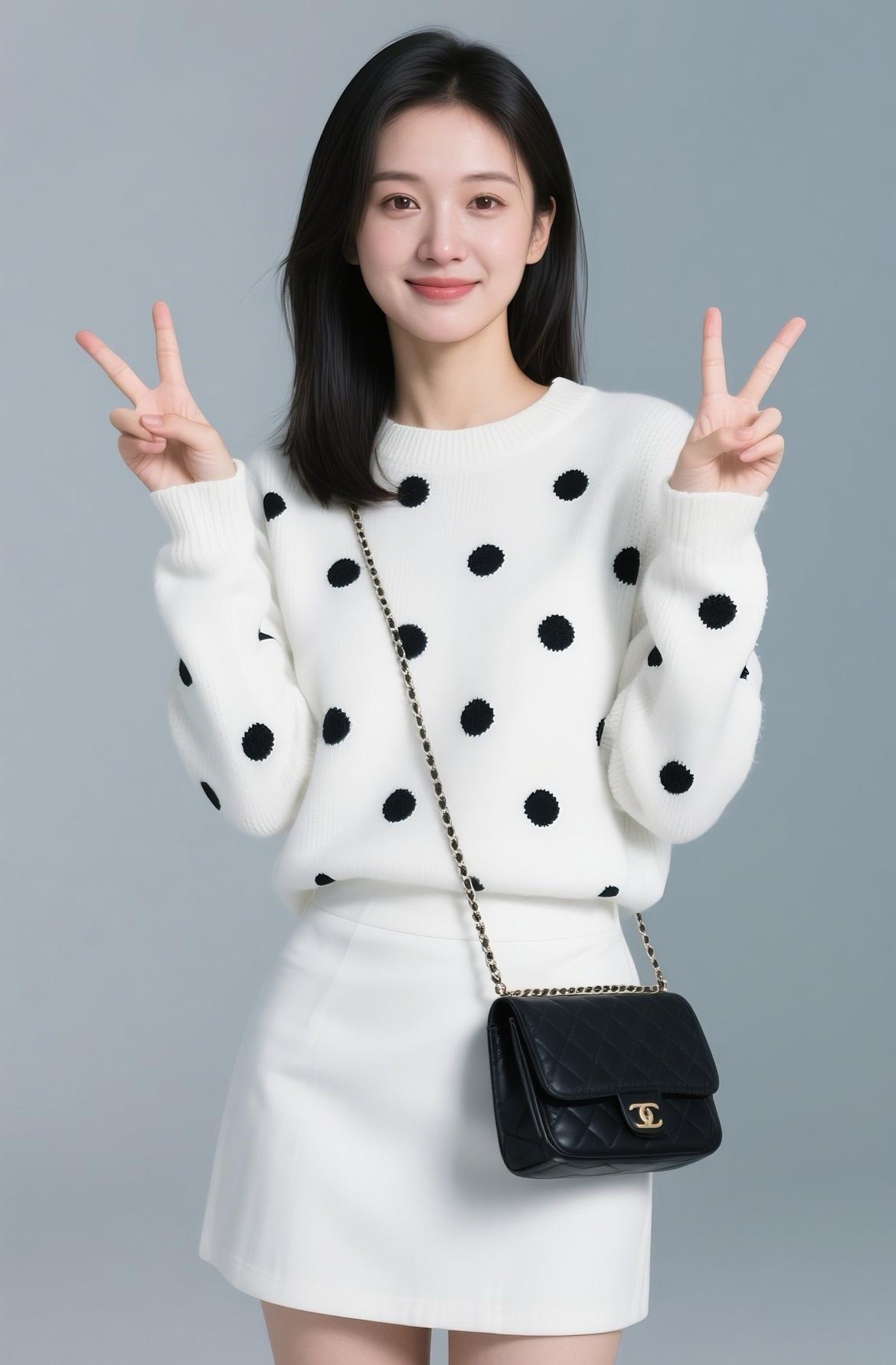 过年就这样穿咯！好看不好看都是斥巨资买来的…希望过年都2月份了！不会再冷哈[偷