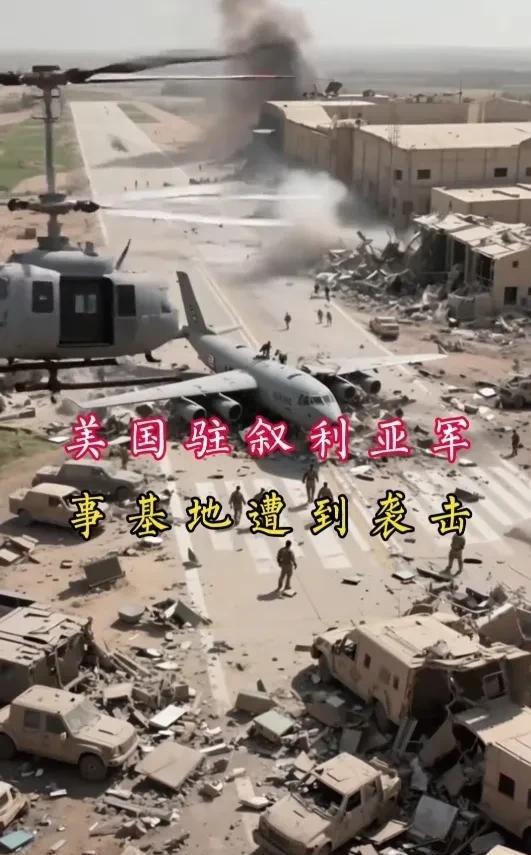 这次美国欲哭无泪了，美军驻叙利亚基地，遭受到严重袭击。据媒体透露，这两天，美国