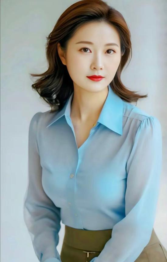 山区女教师她是山区女教师，浅蓝色衬衫衬着温婉，利落短发藏着坚韧。每个清晨，她跋
