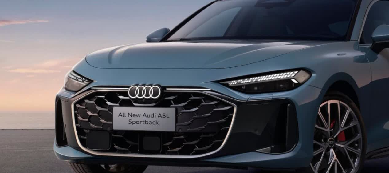 年轻人买车，颜值绝对是硬通货，上汽奥迪A5LSportback就长在了审美点上