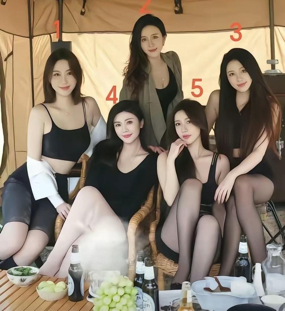 很多男网友都说5号最漂亮，但我感觉都很漂亮，大家觉得呢？