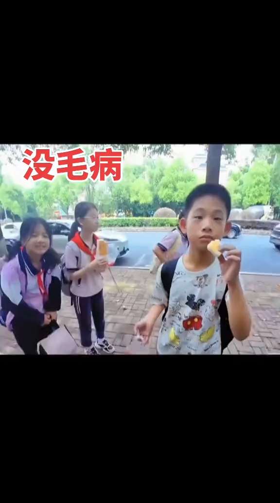 街头问答趣事 小学生采访