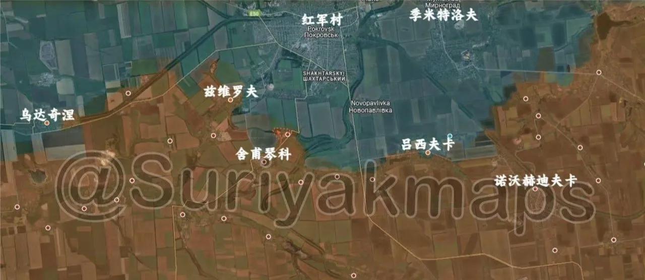 俄军在红军城及其卫星城季米特洛夫实施包围，现在西南、南面和东面已经围了起来。曾经