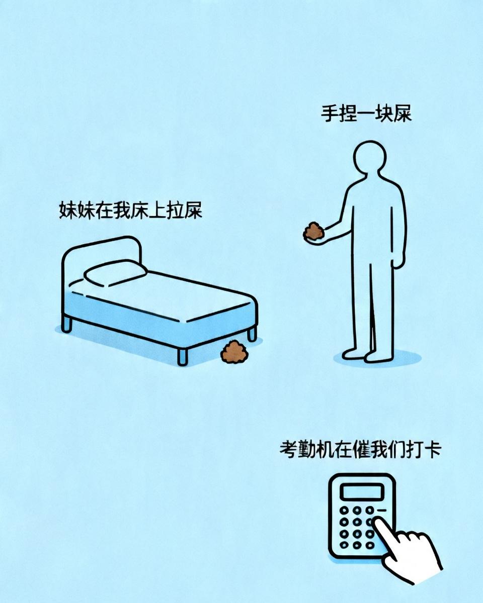 向贾浅浅学习！模仿她写的《朗朗》，我写了一首诗《打卡》。贾浅浅的《朗朗》晴