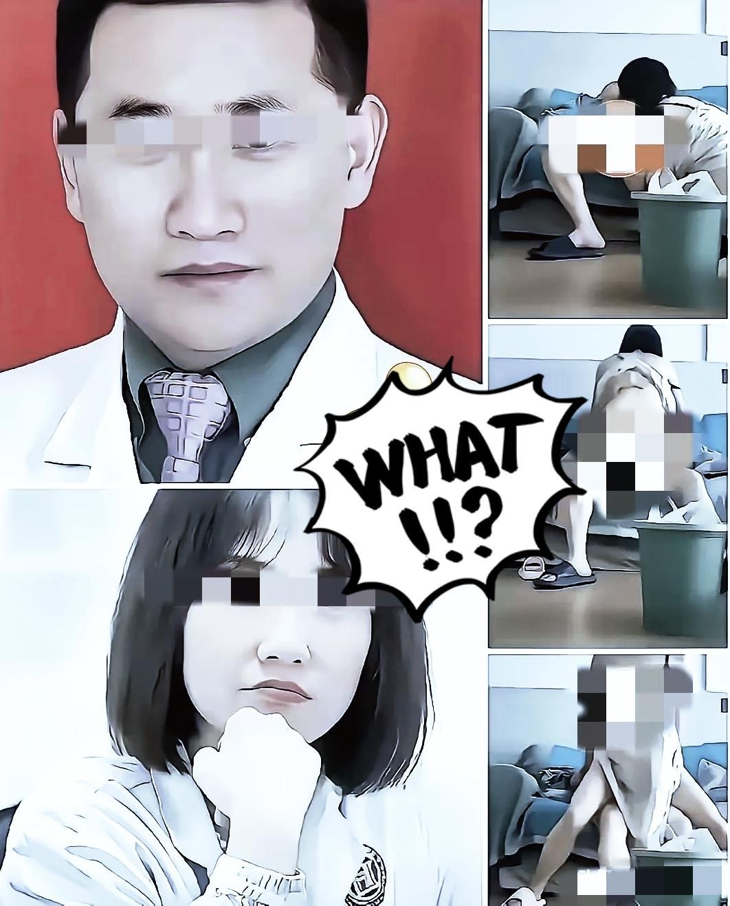 医生确实爱干净，会铺一次性医疗垫片。不过女医生低头检查的方式，是否不够卫生？