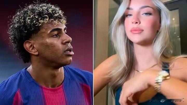 足球场上的亚马尔，肆意挥洒才华，赢得球迷的掌声和尖叫声。足球场外，亚马尔吸引不少