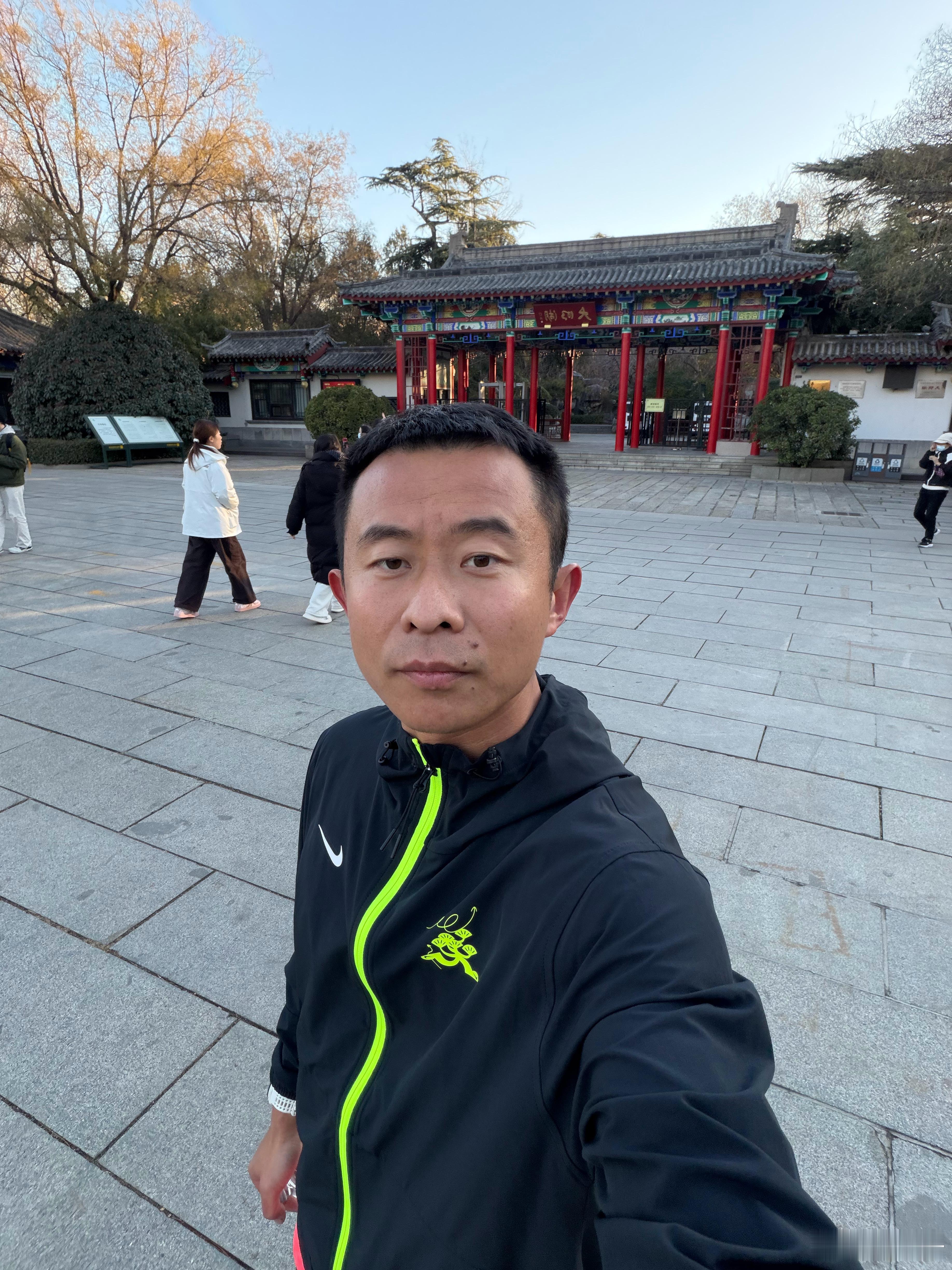 我真佩服北方冬天能早起跑步的人这也太冷了吧跑完冻的手和耳朵都没知觉了济南·大明