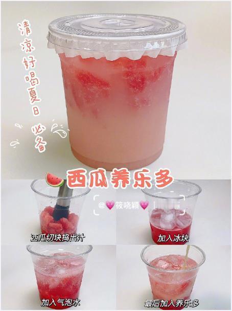 10分钟搞定❗️热门自制饮品🍋清爽解渴巨好喝🍉