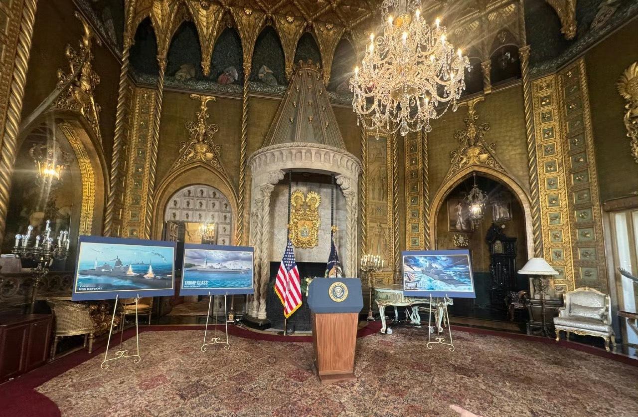 特朗普批准海军建造两艘全新战舰我尼玛要笑死了，懂王宣布要造35000吨的导弹战列