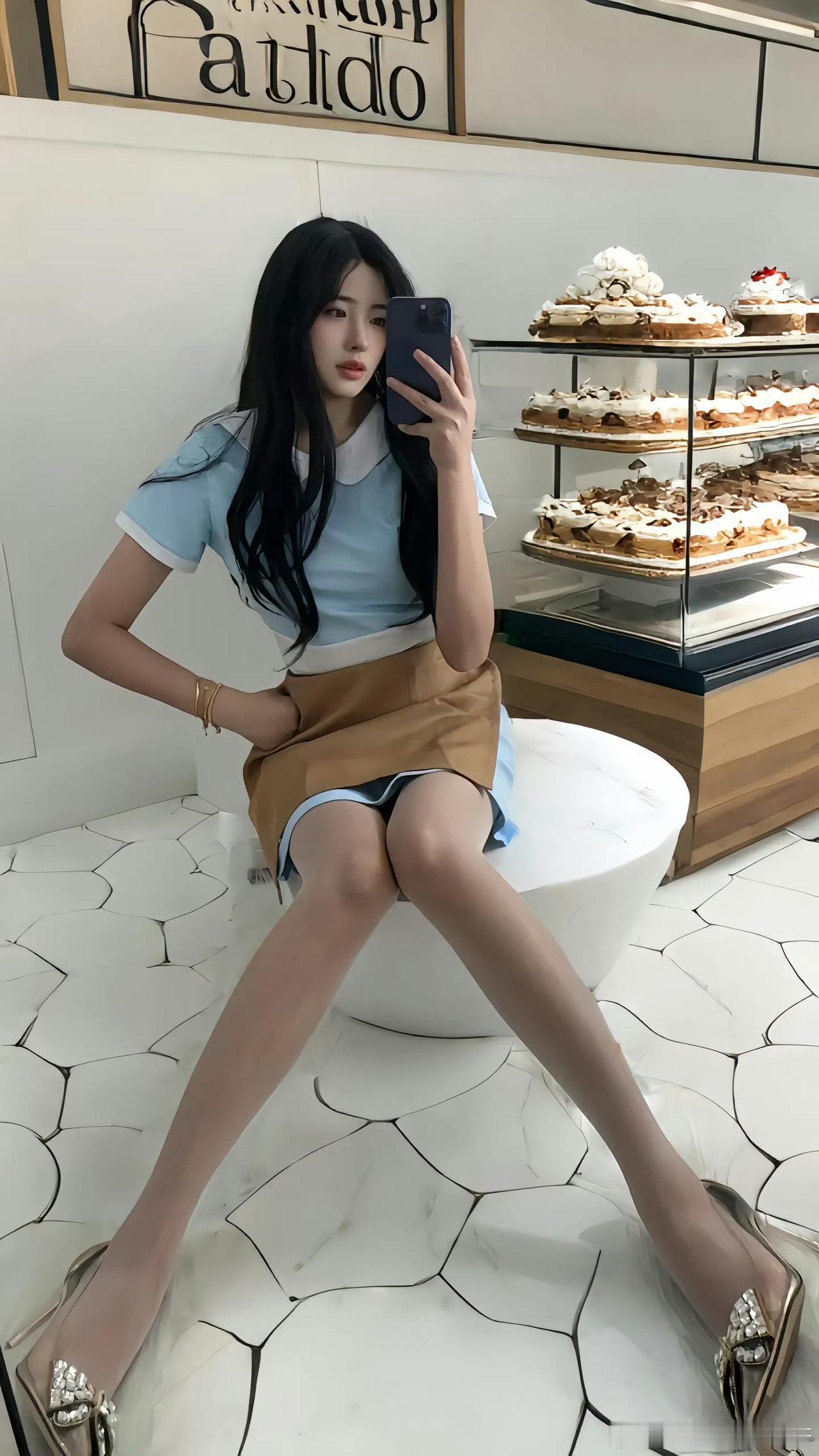 卖蛋糕的小姐姐~​​​