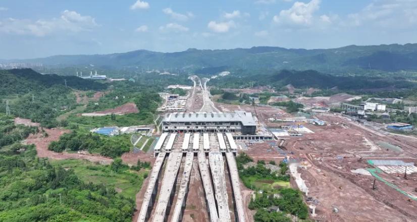 达州南站：双高铁交汇枢纽，2027年通车的未来图景作为连接成达万高铁与西达渝高