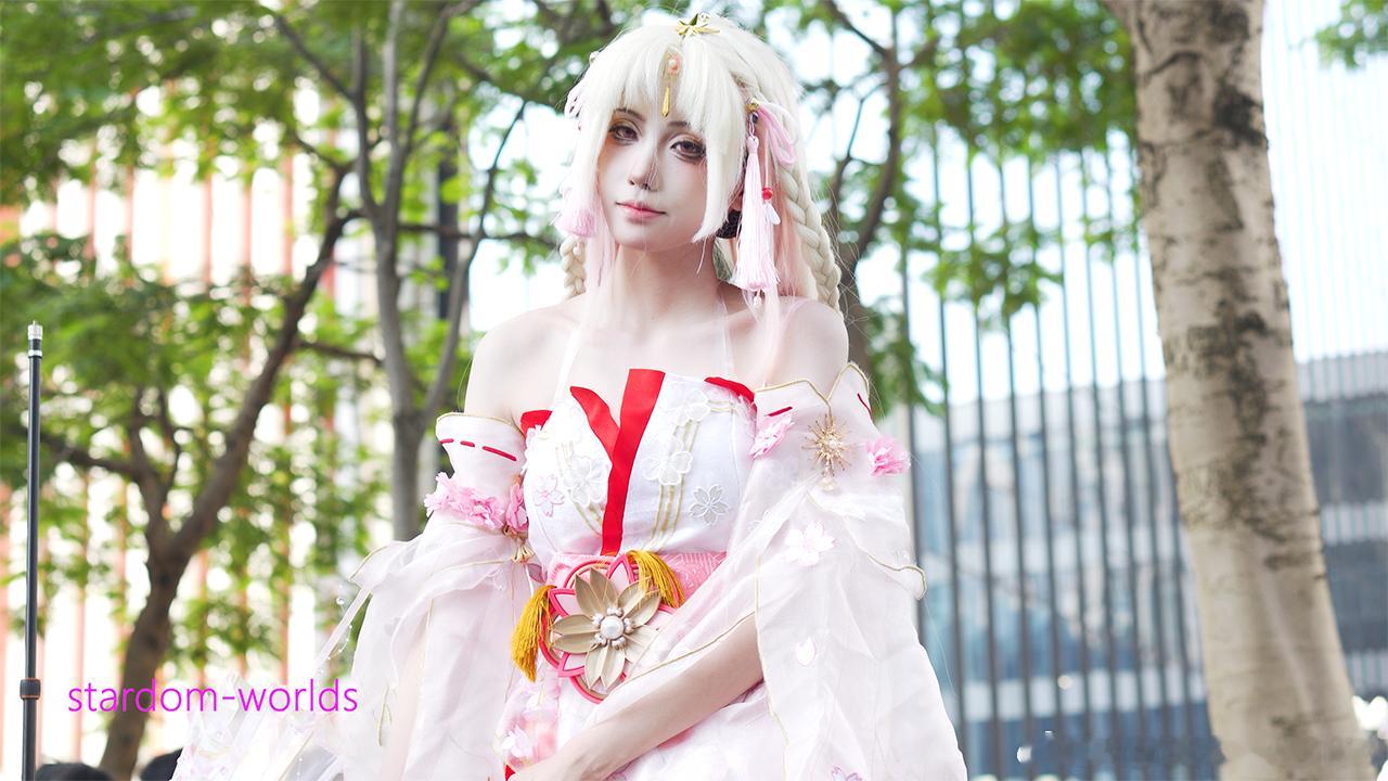 2025广州CICF漫展胡桃樱云天女cos永劫无间