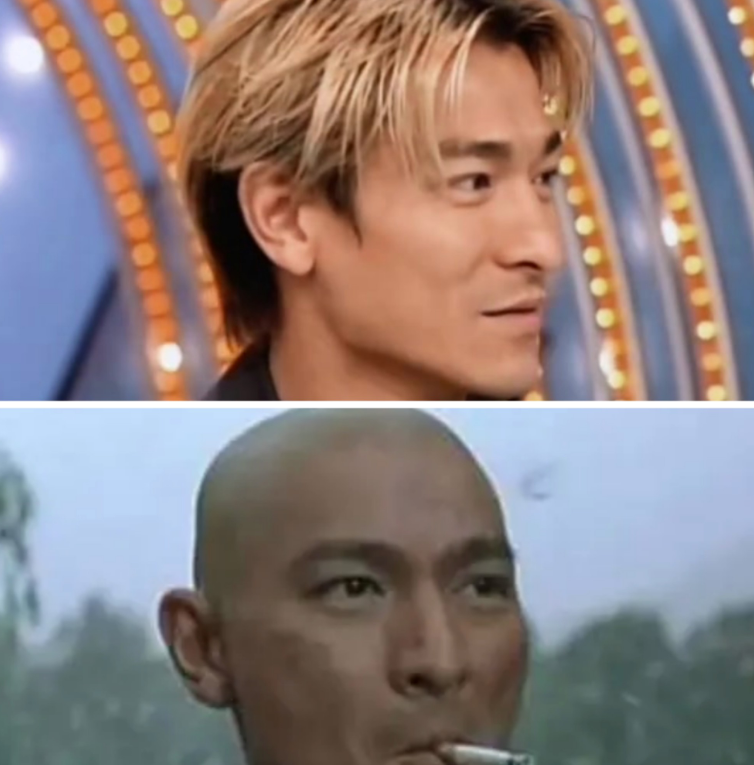 四大天王各自经典发型VS光头造型：刘德华、郭富城拉胯！还得是张学友！90