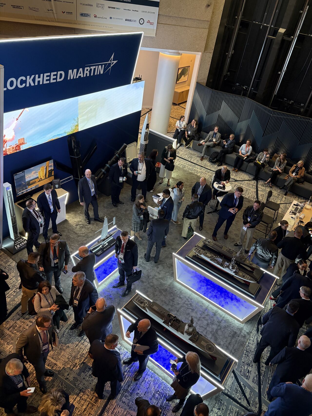 2026年美国海军水面舰艇协会研讨会(SNA2026)上，洛克希德·马丁公司的展