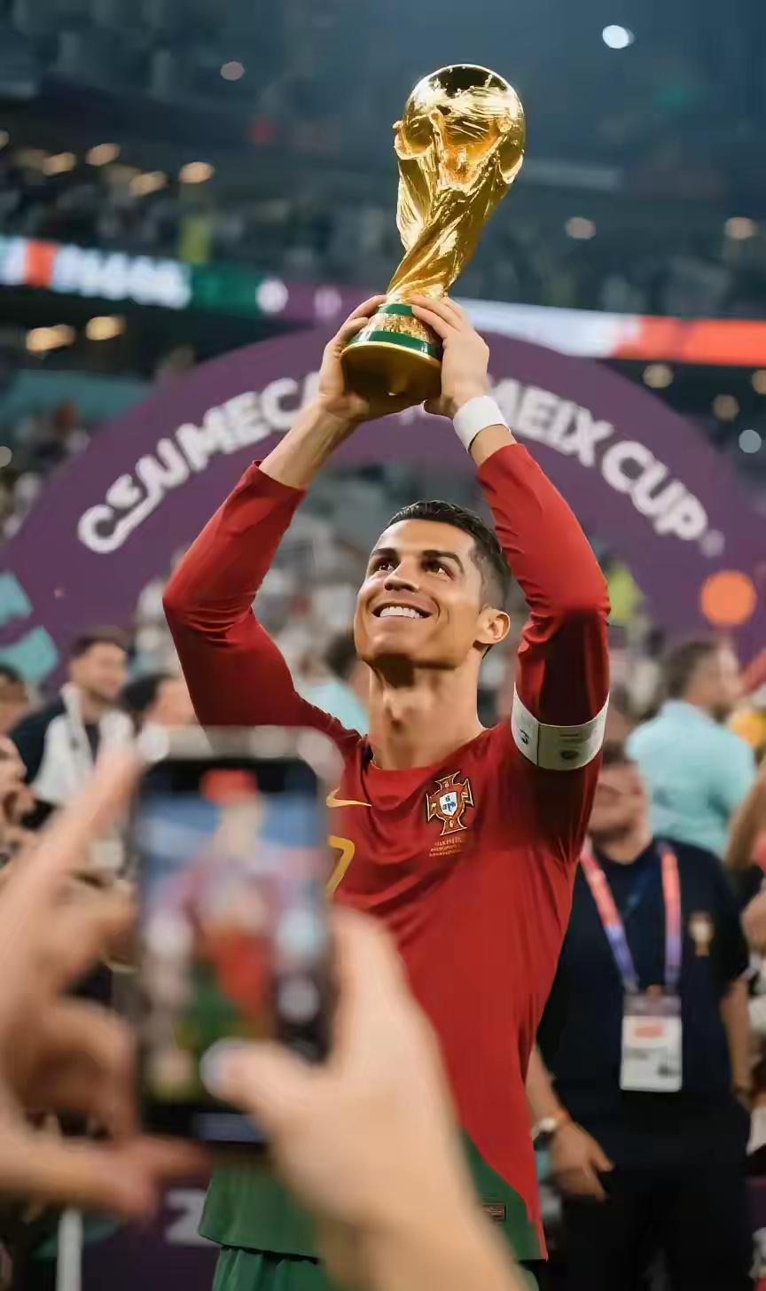 如果2026年美加墨世界杯的聚光灯下，C罗能率领葡萄牙队夺得世界杯冠军，那么世界