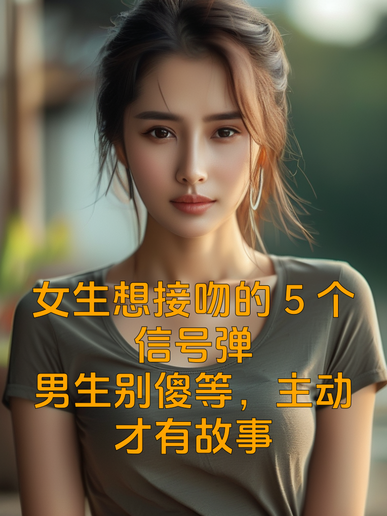 女生想接吻的5个‘信号弹’！男生别傻等，主动才有故事