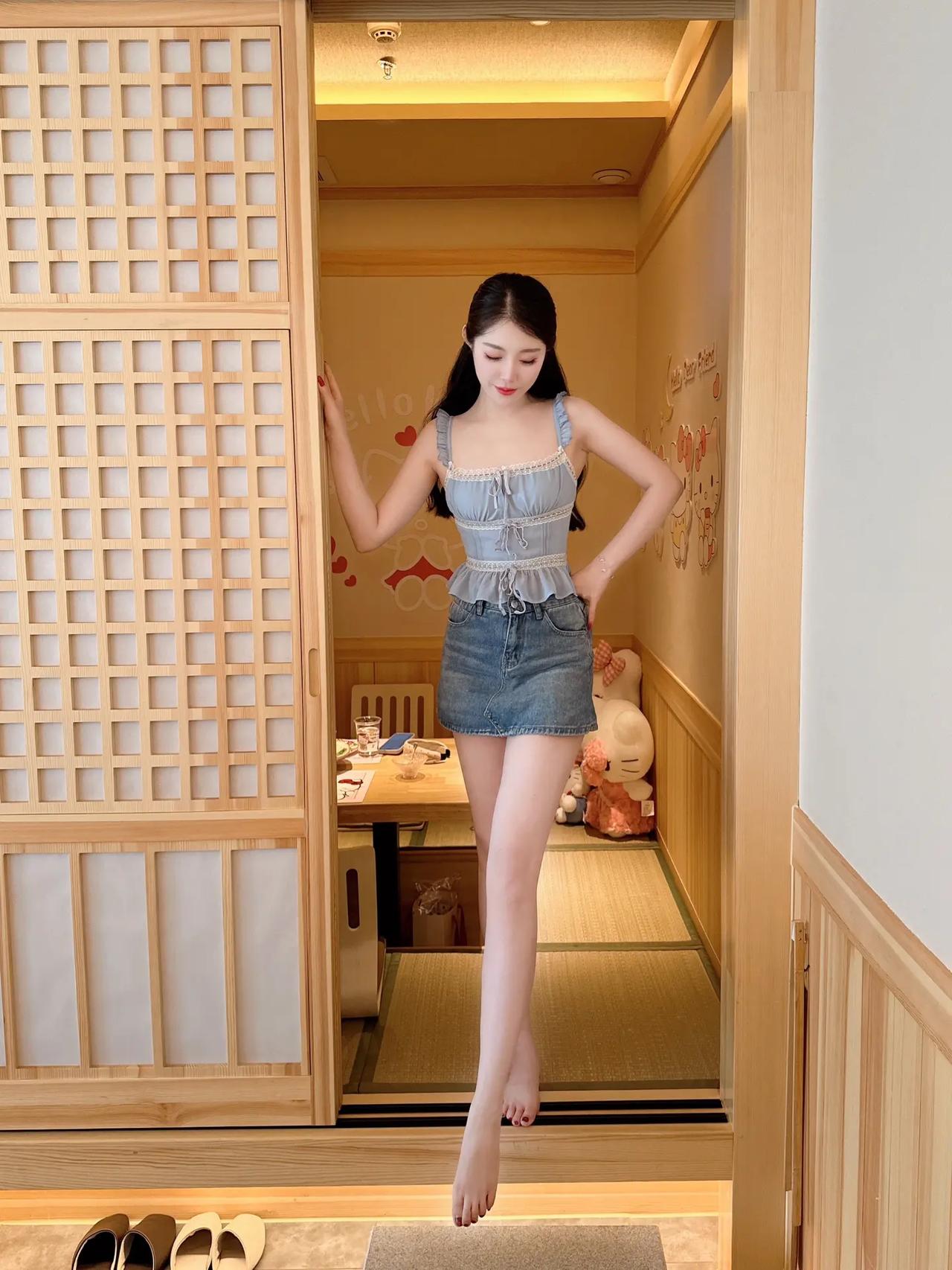 夏日穿搭分享创作者中心创作灵感长腿欧尼