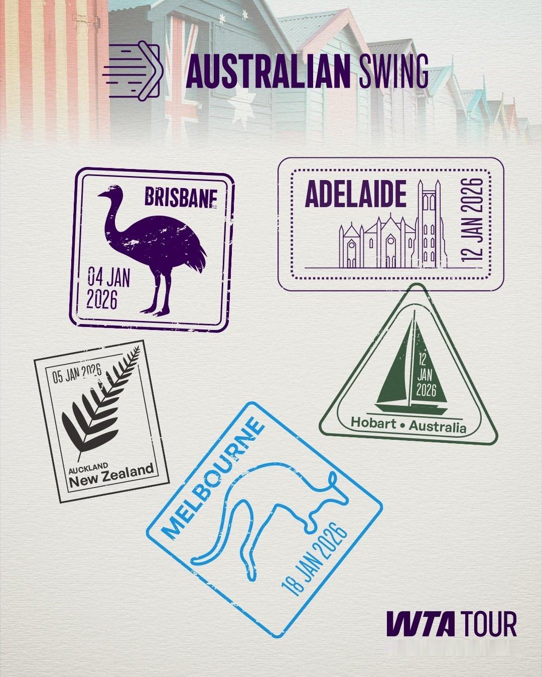 告别2025，迎接2026👋观赛时间友好的澳洲赛季来袭，将网球加入你的日程规