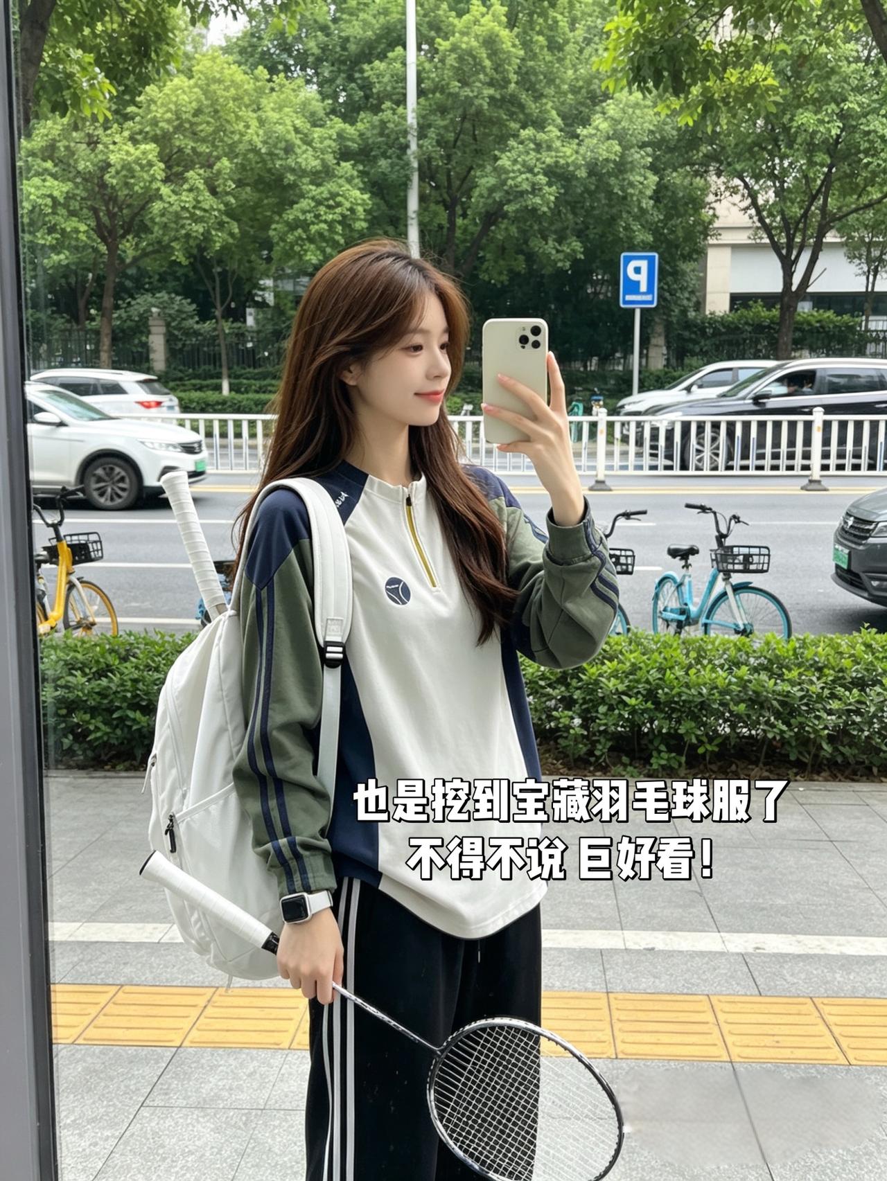 也是挖到宝藏羽毛球服了不得不说巨好看！