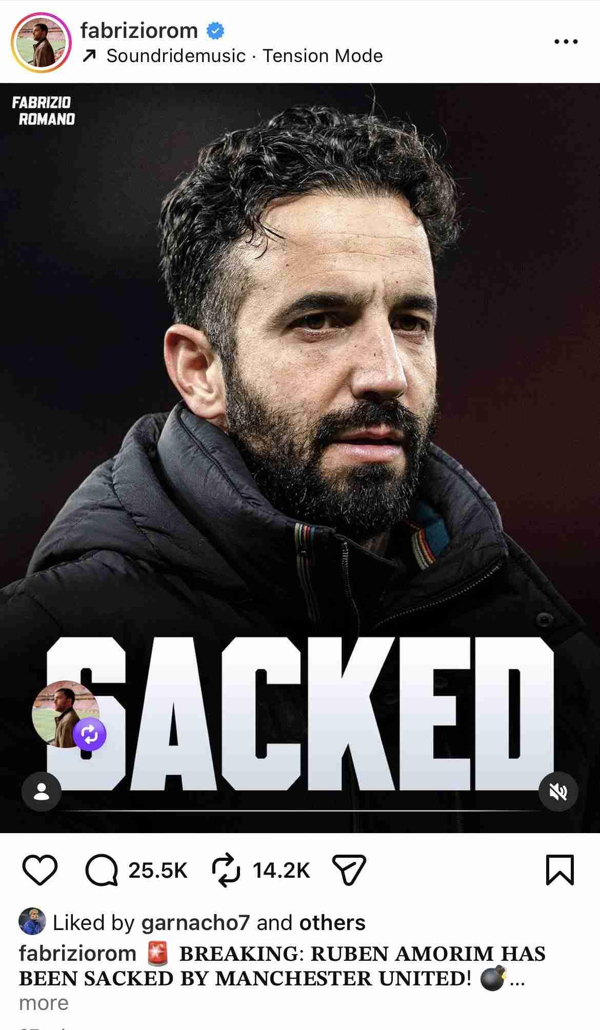 我的今日状态：🏝️旅行度假我这里的天气：☀️晴天撕破脸！加纳乔点赞阿莫林下