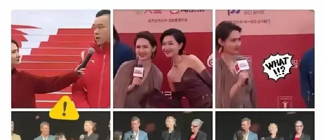 “同样是递话筒，凭什么给国内演员、院士站着，给外国导演就得跪着伺候？”这几天