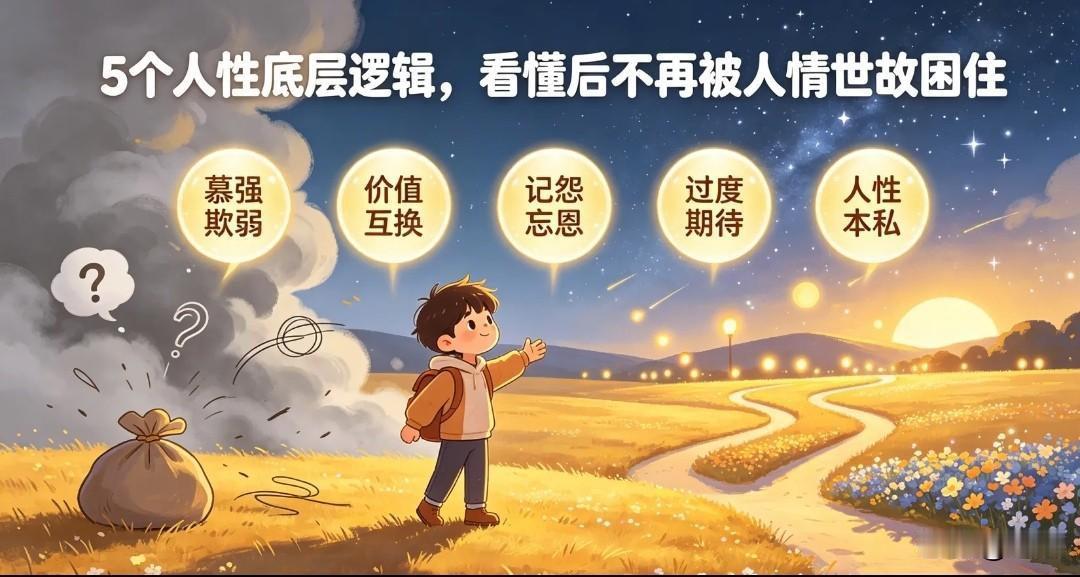 一切关系的底层逻辑，离不开三样东西：需求、价值、边界。人与人能够长久相伴，本质