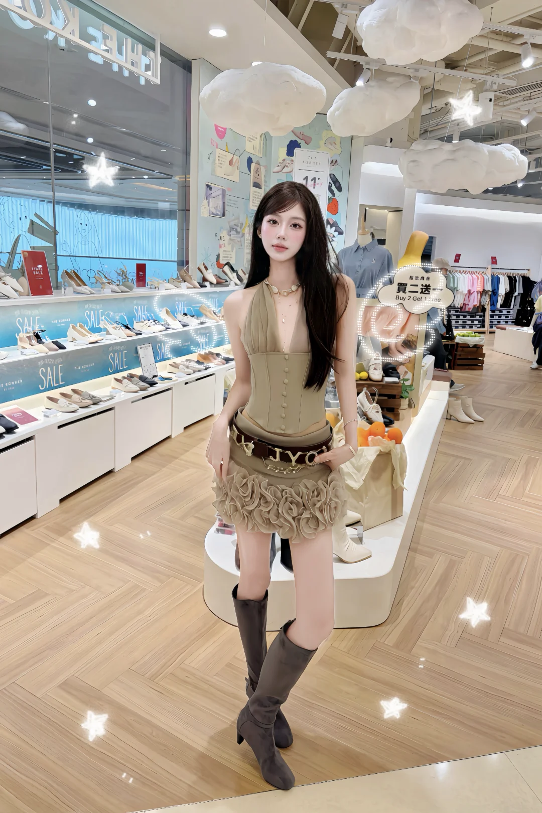 香港黄金周出行👢美貌高跟也能轻松走路