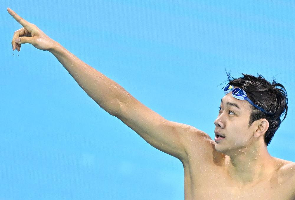 张展硕1人4冠：而潘展乐汪顺张雨霏余依婷4人0冠，中国游泳公开赛落幕，张展硕