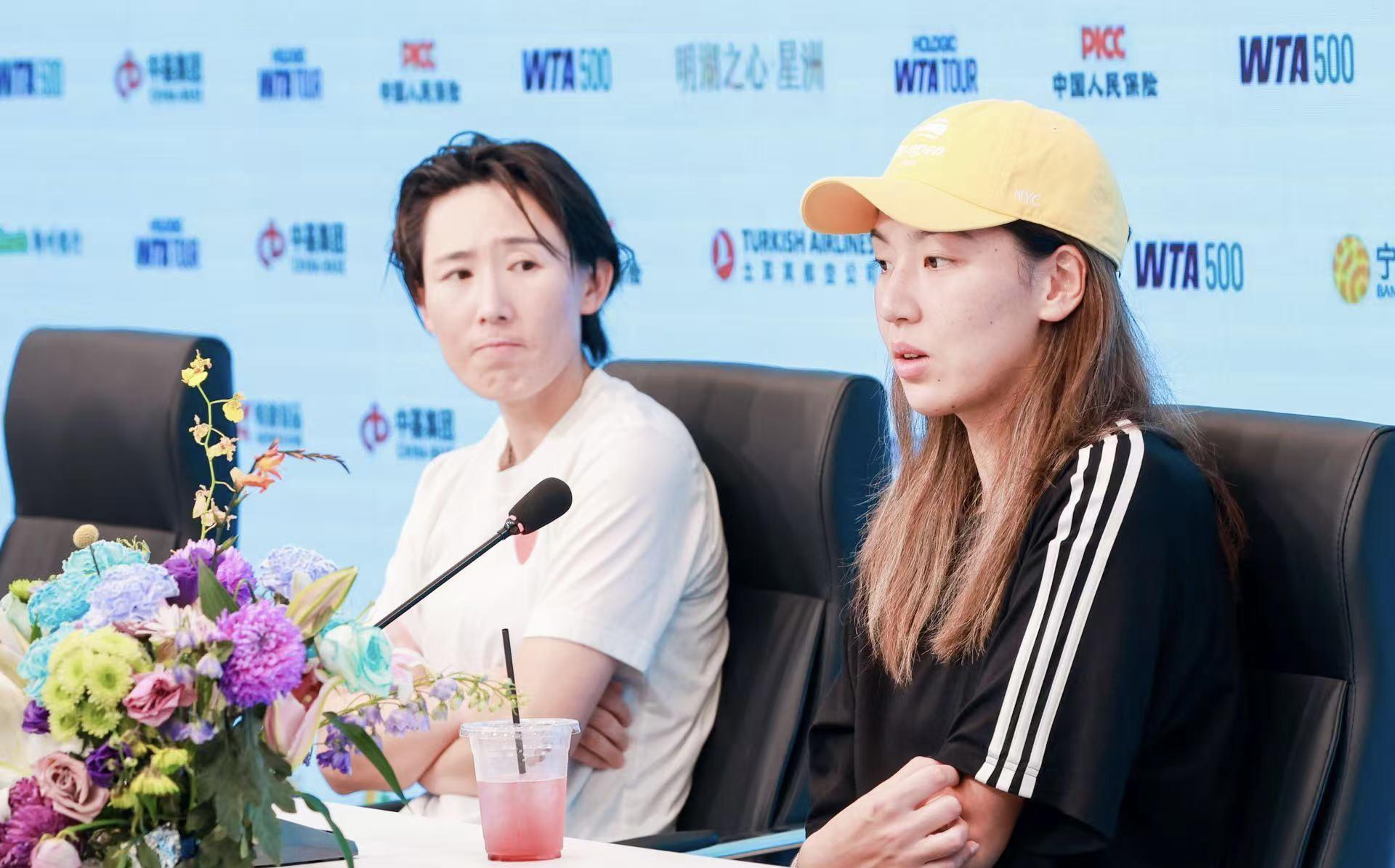 王欣瑜: 双打的感觉挺新鲜, 胜利有些意外