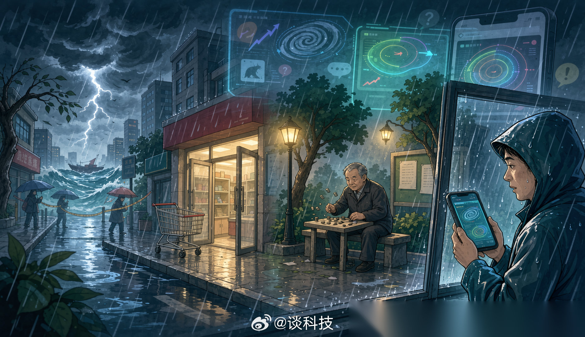 怕的不是台风，是预警喊多了被当成段子。每次台风一来，热搜先热闹三天：名字一个比