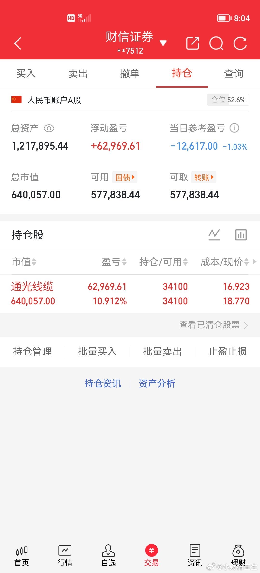 大家早上好！100万本金，目标1年做到800万，1年翻8倍，欢迎各位前来验证！（