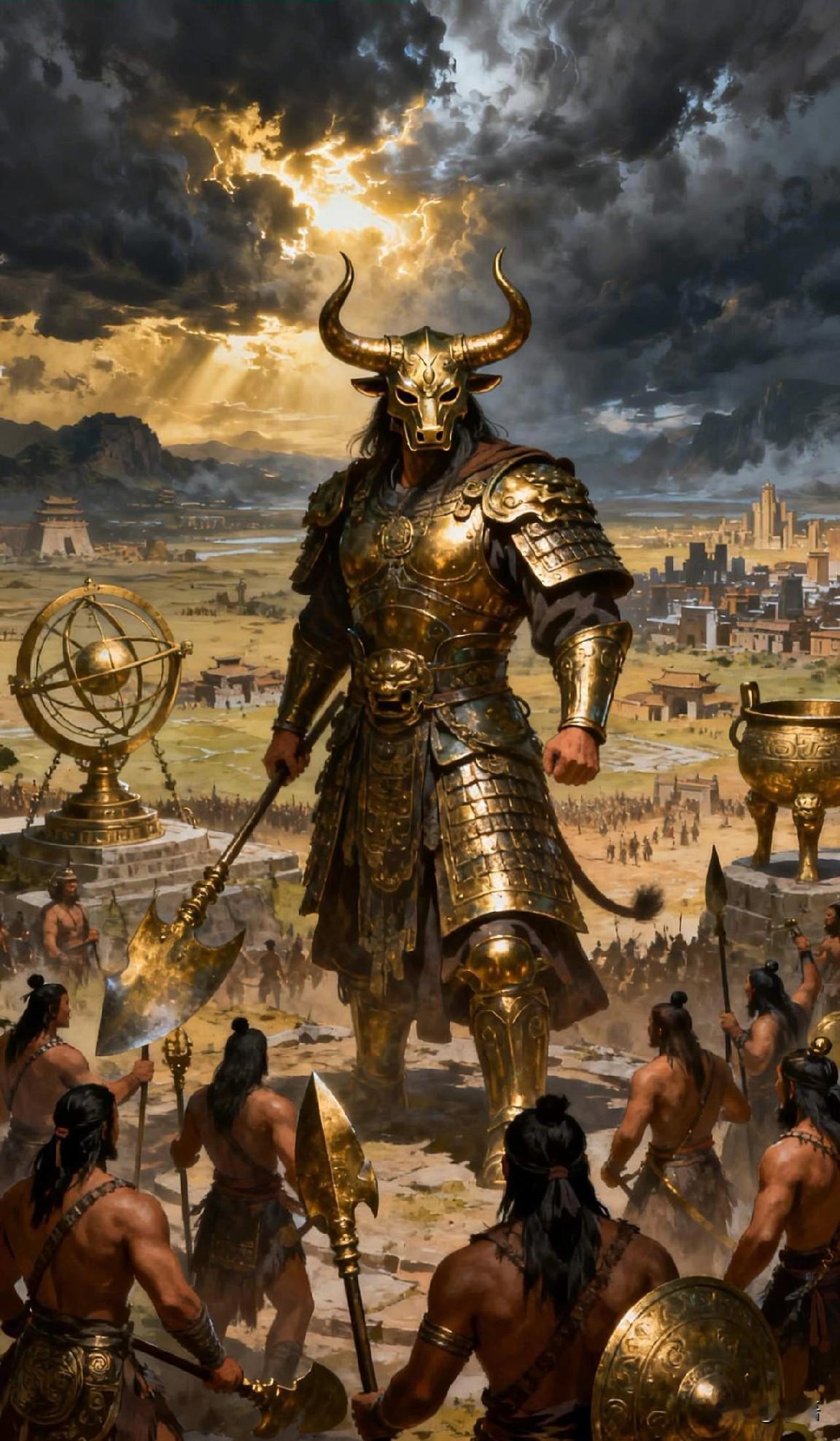 蚩尤根本不是妖魔！被黑了五千年的华夏始祖，真实身份让人意外很多人印象里，蚩