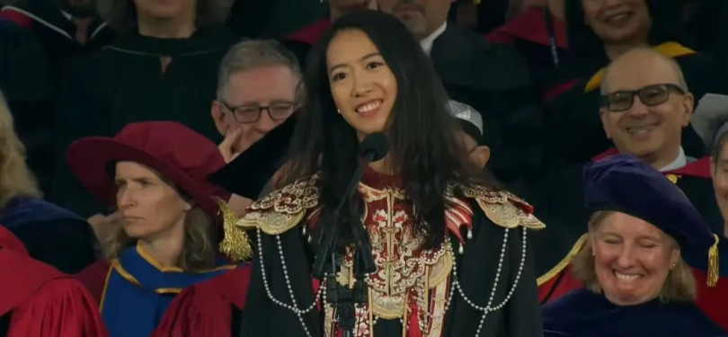 哈佛大学毕业典礼上中国女孩的演讲让很多人不舒服，实在没忍住，我也谈谈自己的看法。