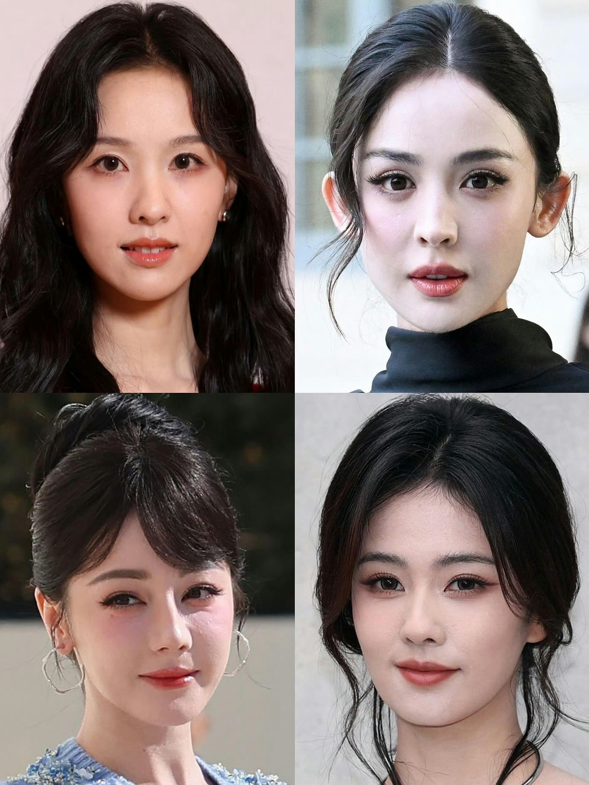 应该不是我苛刻吧平时嘲男明星颜值不行这么看一共20位女明星的g社好看的也不超过5