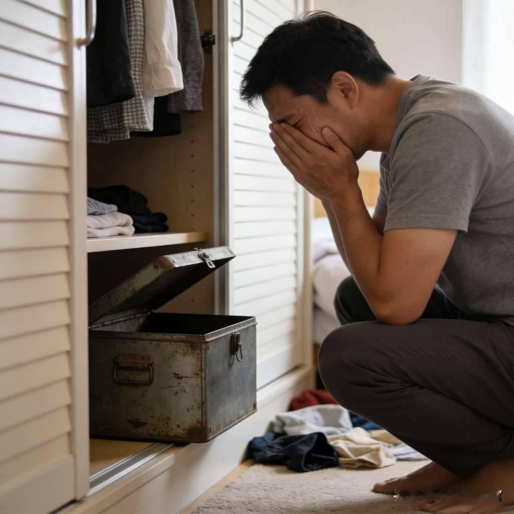 婆婆去世后，我们整理遗物时发现衣柜深处的铁皮盒，里面红布包着一沓泛黄的信件和存折