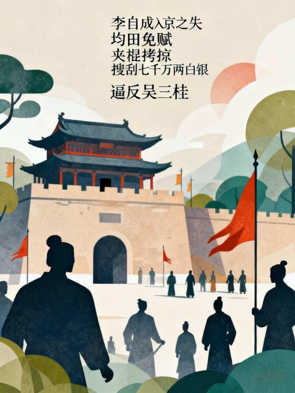 李自成究竟犯下了哪些致命错误？李自成从驿卒出身，率军攻入北京，龙