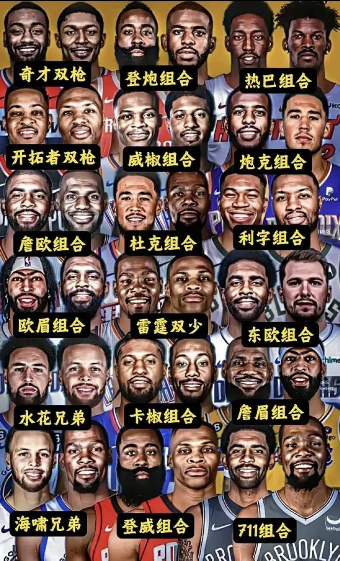 NBA各队中哪对二人组的分开，是你心中的意难平？